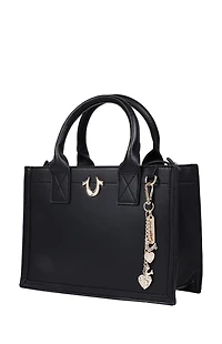 True Religion Modern Edge Charm Tote Bag