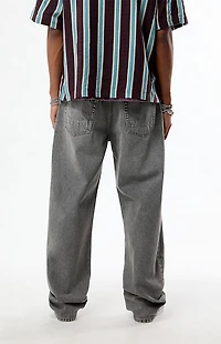 Pacsun Logan Relaxed Straight Jeans Gray