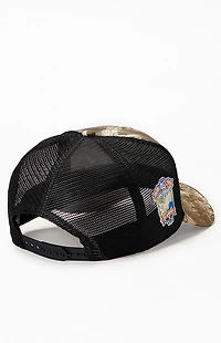 New Era LA Dodgers Camo 9FORTY Trucker Hat