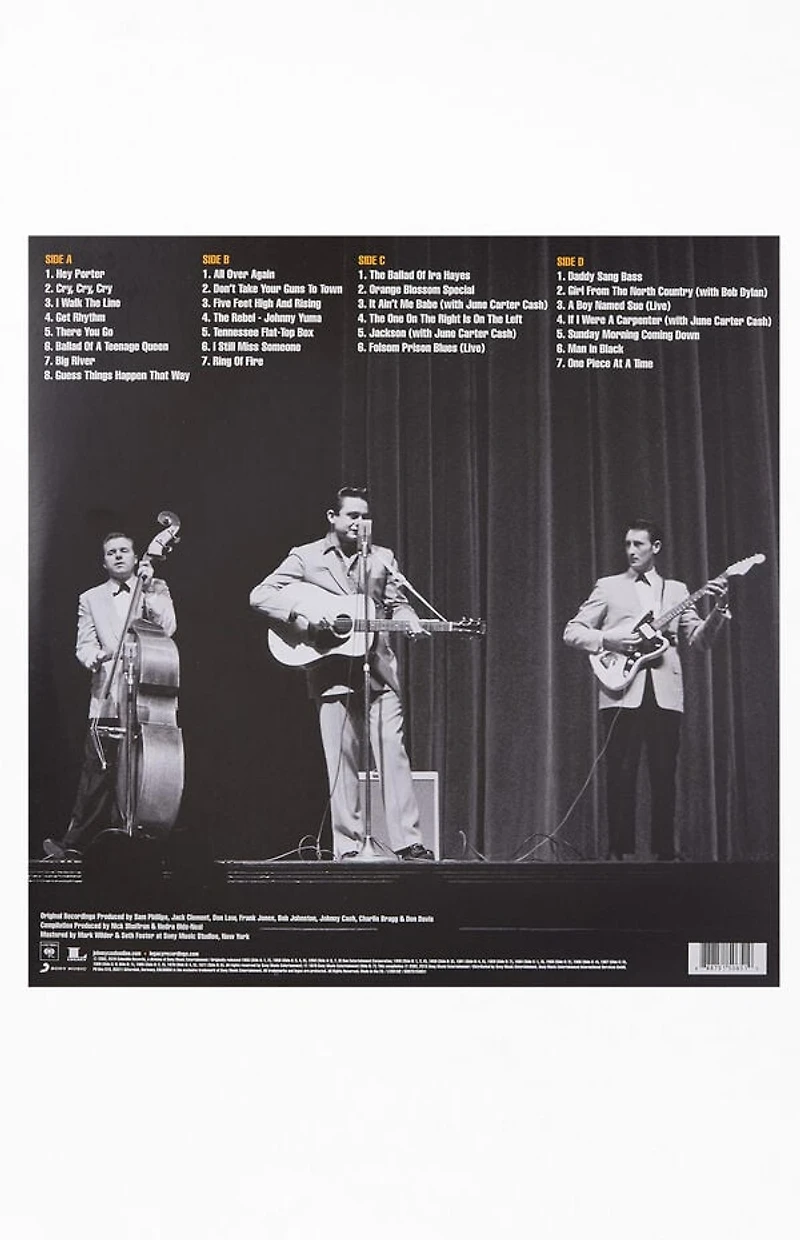 Johnny Cash The Essential Johnny Cash Vinyl Record