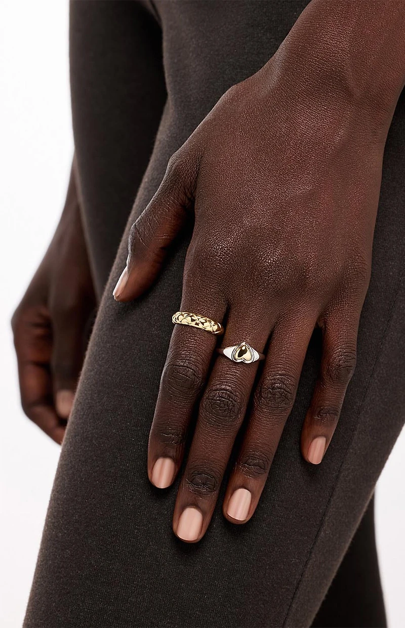 Ana Luisa Elysia Signet Ring