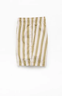 Pacsun Balcony Striped Eco 4.5" Swim Trunks