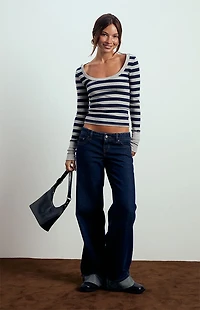 Beverly and Beck Lily Long Sleeve Top