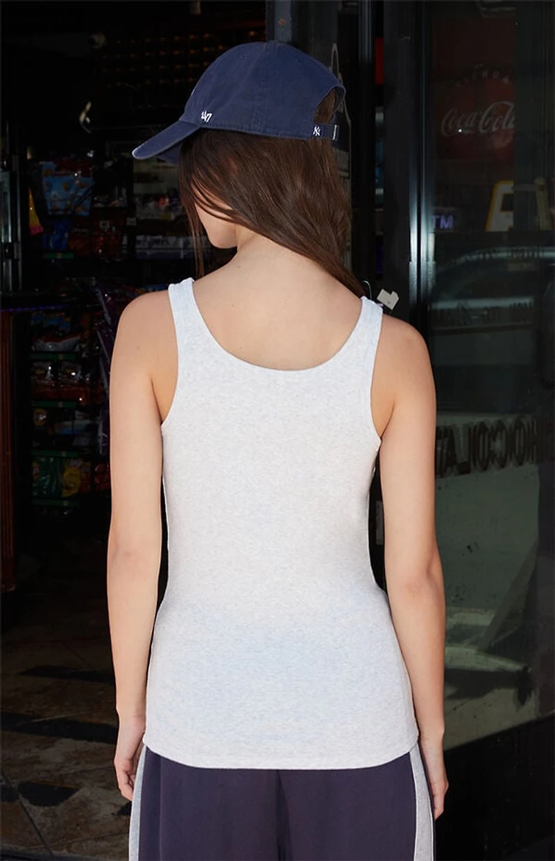 John Galt Light Gray Sheena Tank Top