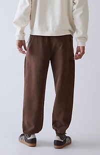 A.R.C. Brown Heavyweight Fleece Jogger Sweatpants