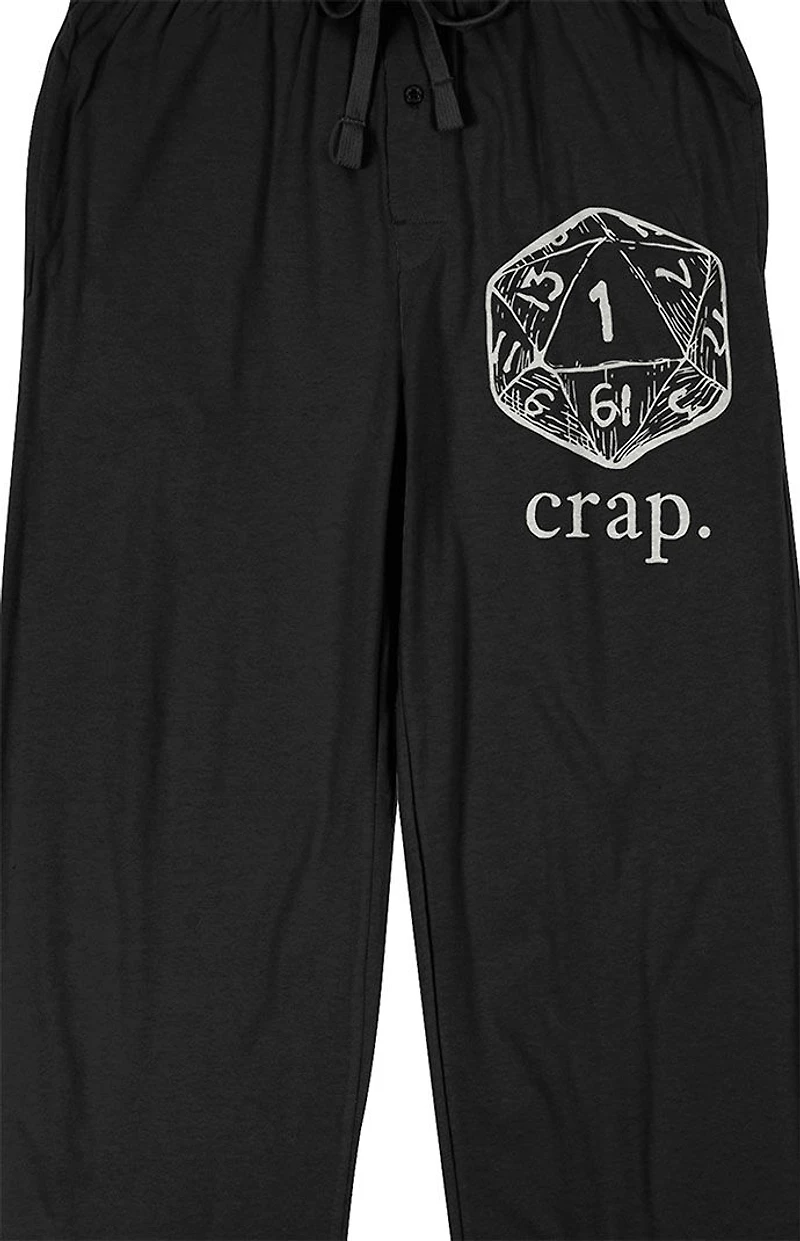 Dungeons and Dragons Dice Sleep Pants
