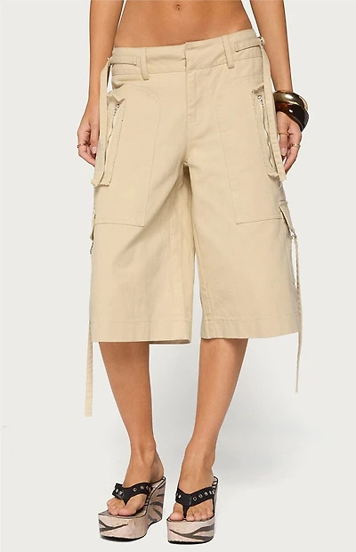 Edikted Avelisse Cargo Bermuda Shorts