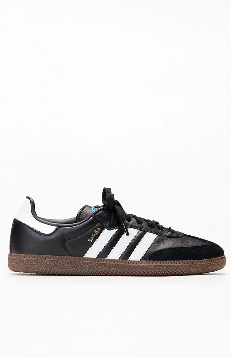 adidas Black & White Samba OG Shoes