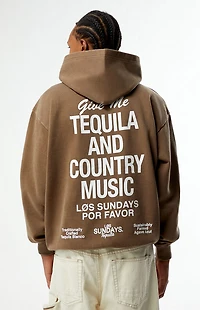 Los Sundays Tequila And Country Music Hoodie