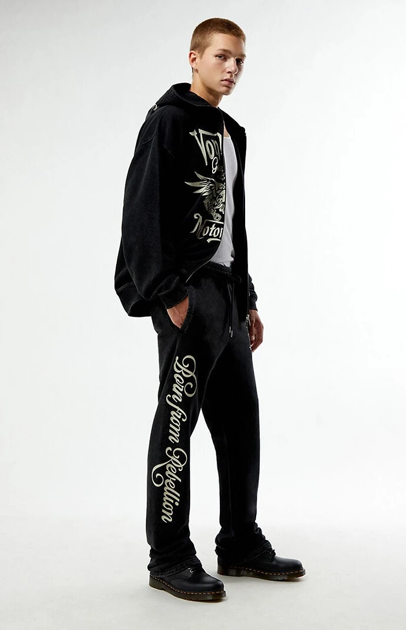 Von Dutch Moto Straight Leg Sweatpants