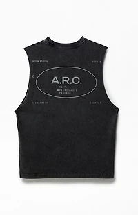A.R.C. Vintage Wash Comfort Cut Off Muscle T-Shirt