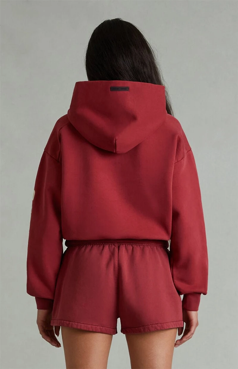 Fear of God ESSENTIALS Women's Crimson Running Sweat Shorts