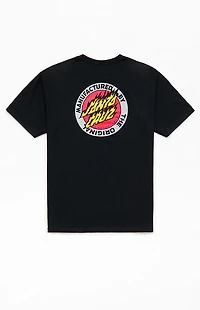 Santa Cruz Kids Flame Ringed Dot T-Shirt