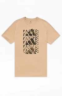 adidas Kids Woodland Camo Stack T-Shirt