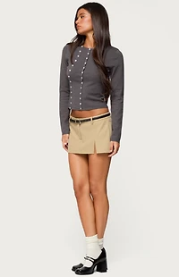 Edikted Hestia Button Up Knit Cardigan