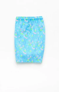 Bermies Golf Floral 5" Swim Trunks