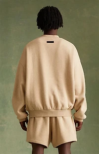 Fear of God ESSENTIALS Gold Heather Crew Neck Sweatshirt