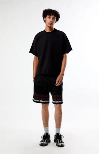 Pacsun Black Heavyweight Cropped T-Shirt