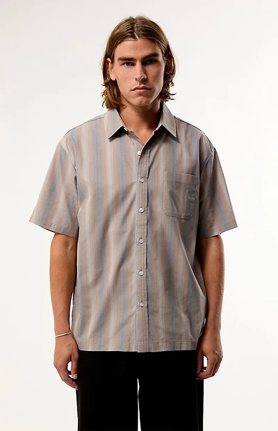 Brixton Cru Printed Short Sleeve Shirt
