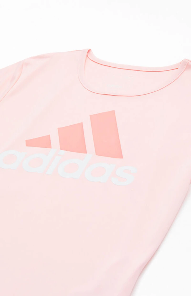 adidas Kids Pink Essential T-Shirt