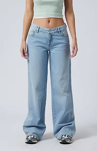 Pacsun Casey Low Rise Baggy Jeans Indigo