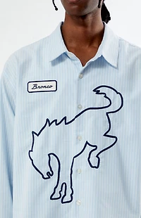FORD Bronco Long Sleeve Button Front Shirt