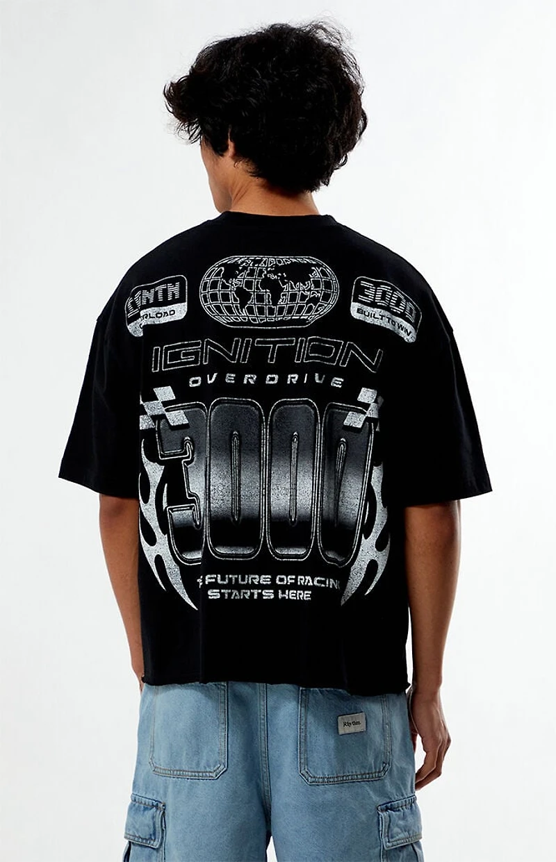 Pacsun Ignition Overdrive Cropped T-Shirt