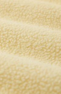 Fear of God ESSENTIALS Garden Yellow Polar Fleece Hoodie