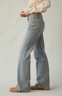 Pacsun Jade Low Rise Bootcut Jeans Light Blue