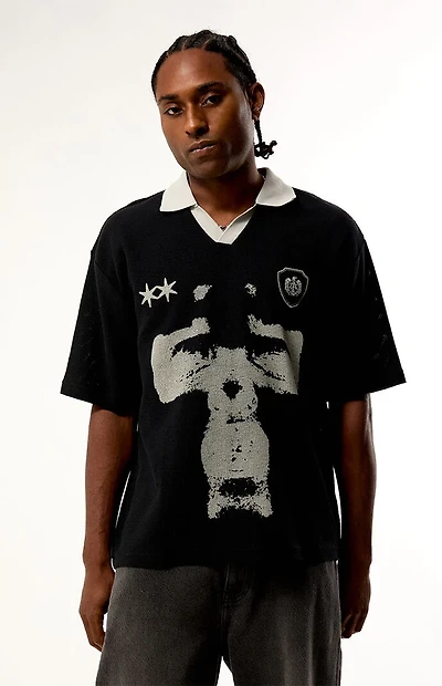 Pacsun Teeth Polo Shirt