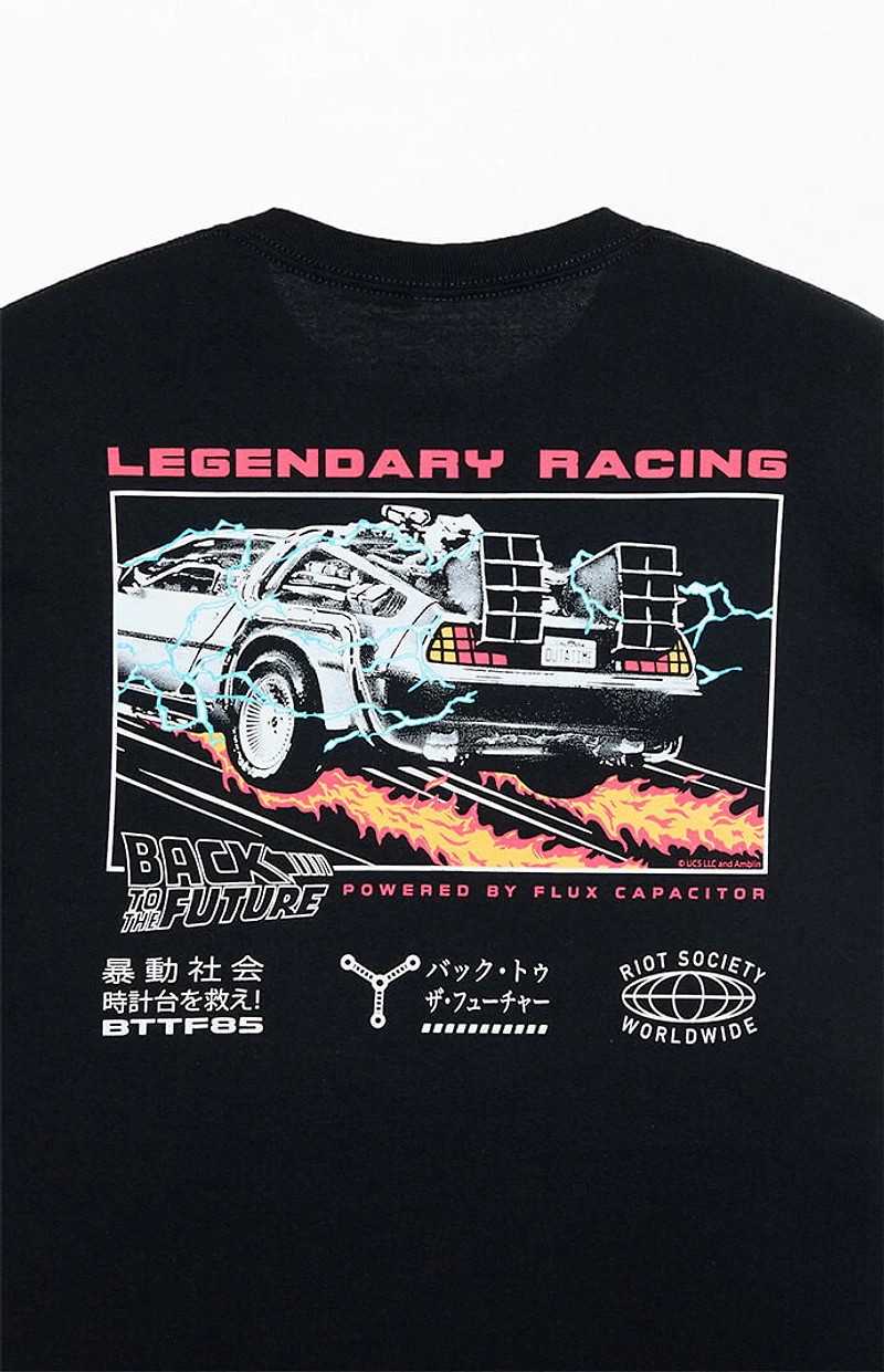 Riot Society Back To the Future Racing T-Shirt