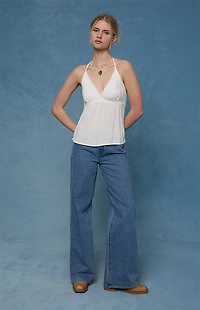 Pacsun Casey Low Rise Baggy Jeans Medium Indigo Wash