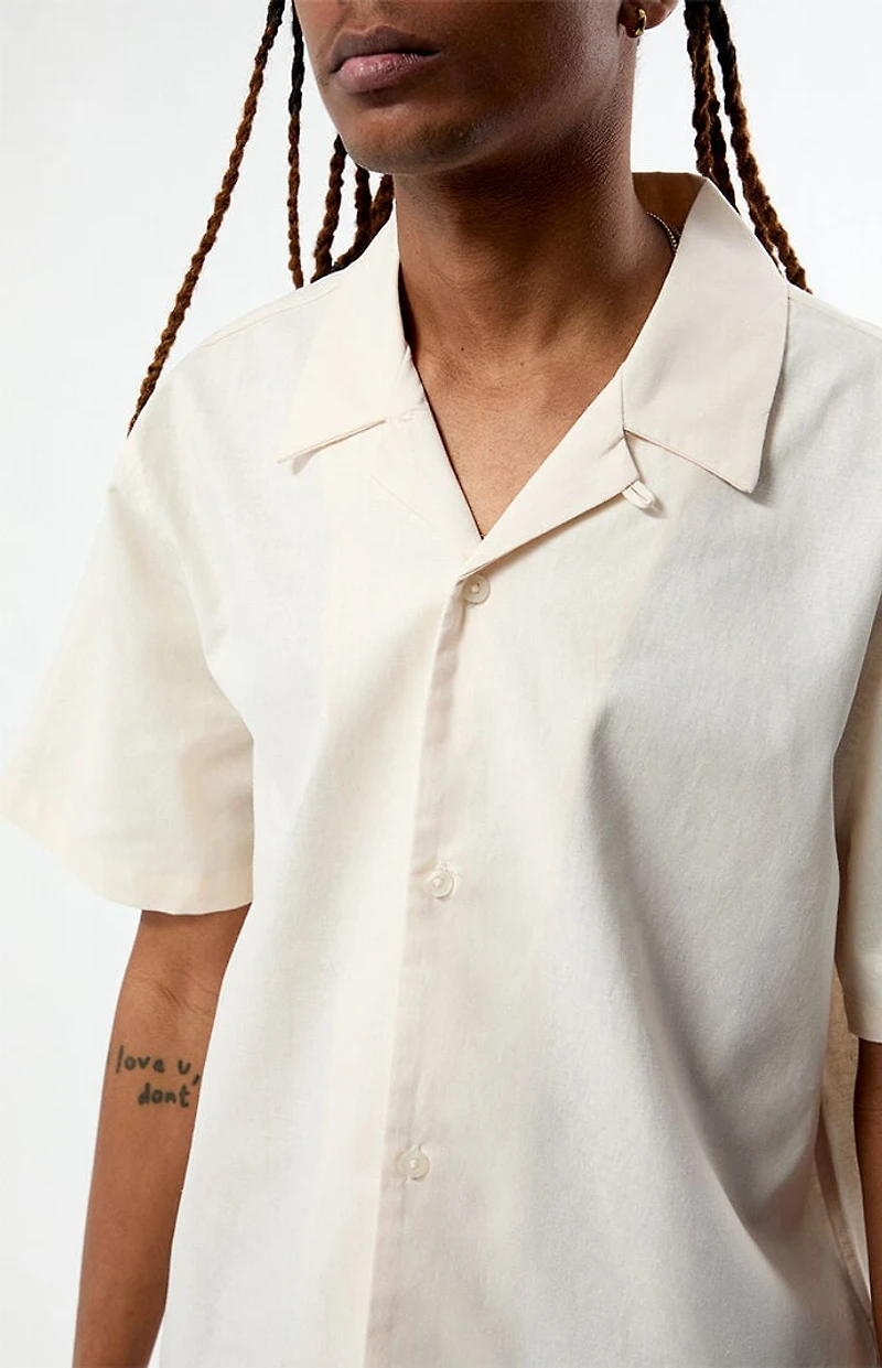Pacsun Elai Linen Camp Shirt