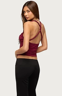 Edikted Cailinne Braided Twist Top