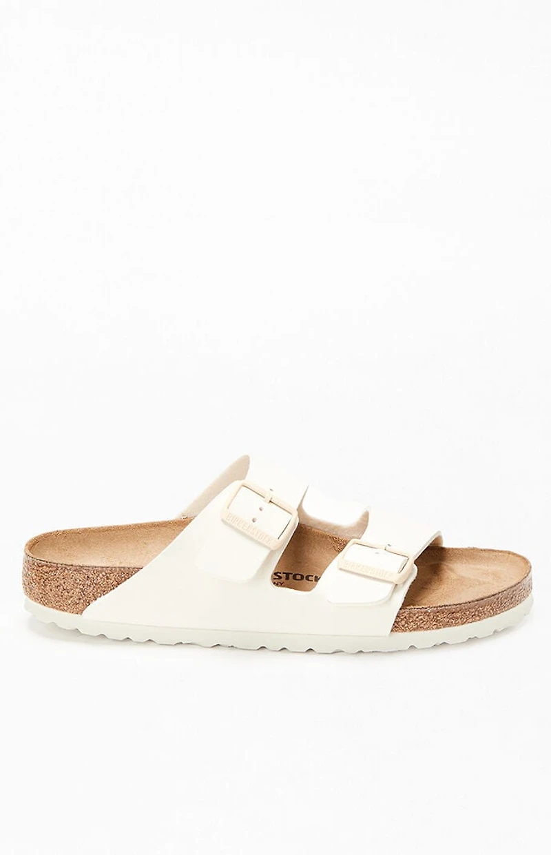 Birkenstock Women's Arizona Slide Sandal Eggshell