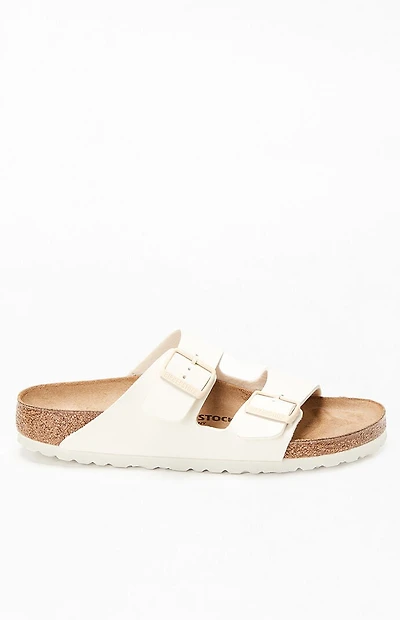 Birkenstock Women's Arizona Slide Sandal Eggshell