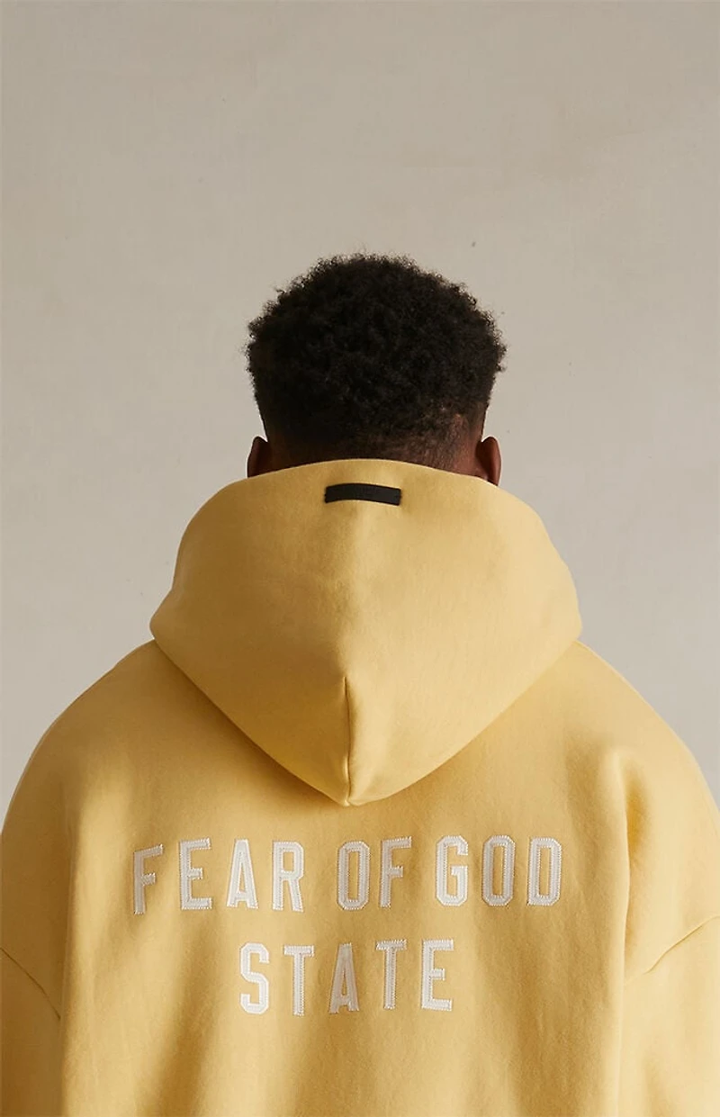 Fear of God ESSENTIALS Amber Heavy Fleece Full Zip Hoodie