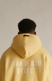 Fear of God ESSENTIALS Amber Heavy Fleece Full Zip Hoodie