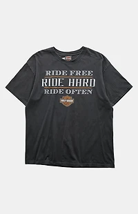 PS VINTAGE 2000s Black Harley Davidson Graphic T-Shirt
