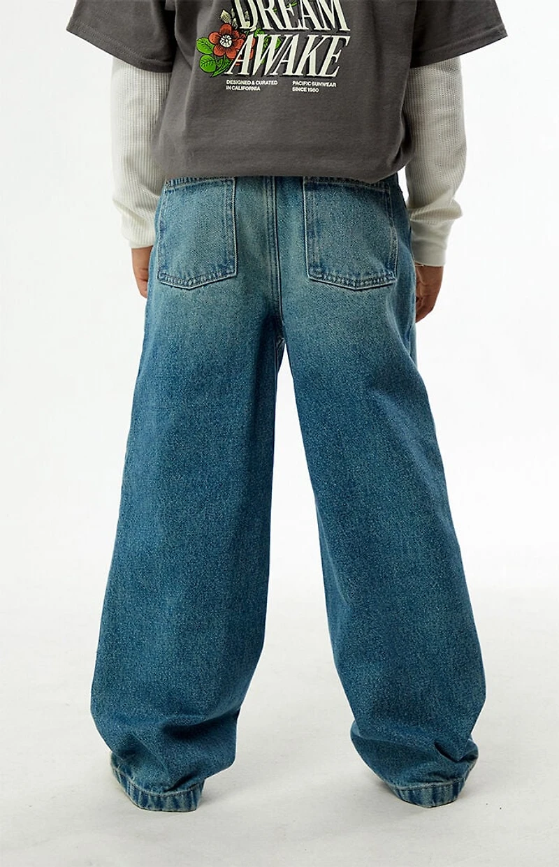 Pacsun Kids Baggy Jeans Medium Blue