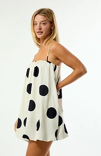 Beverly and Beck Penelope Polka Dot Bubble Mini Dress