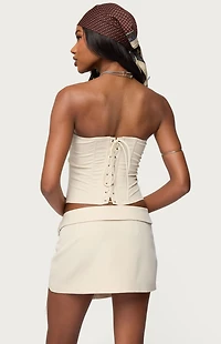 Edikted Selena Lace Up Corset