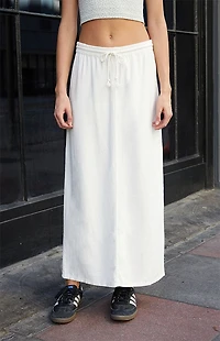 John Galt Linen Maxi Skirt