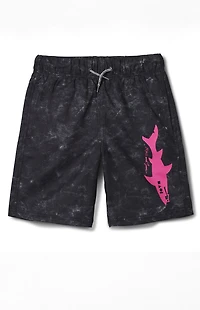 Maui & Sons Kids Straight Shark Pool Shorts