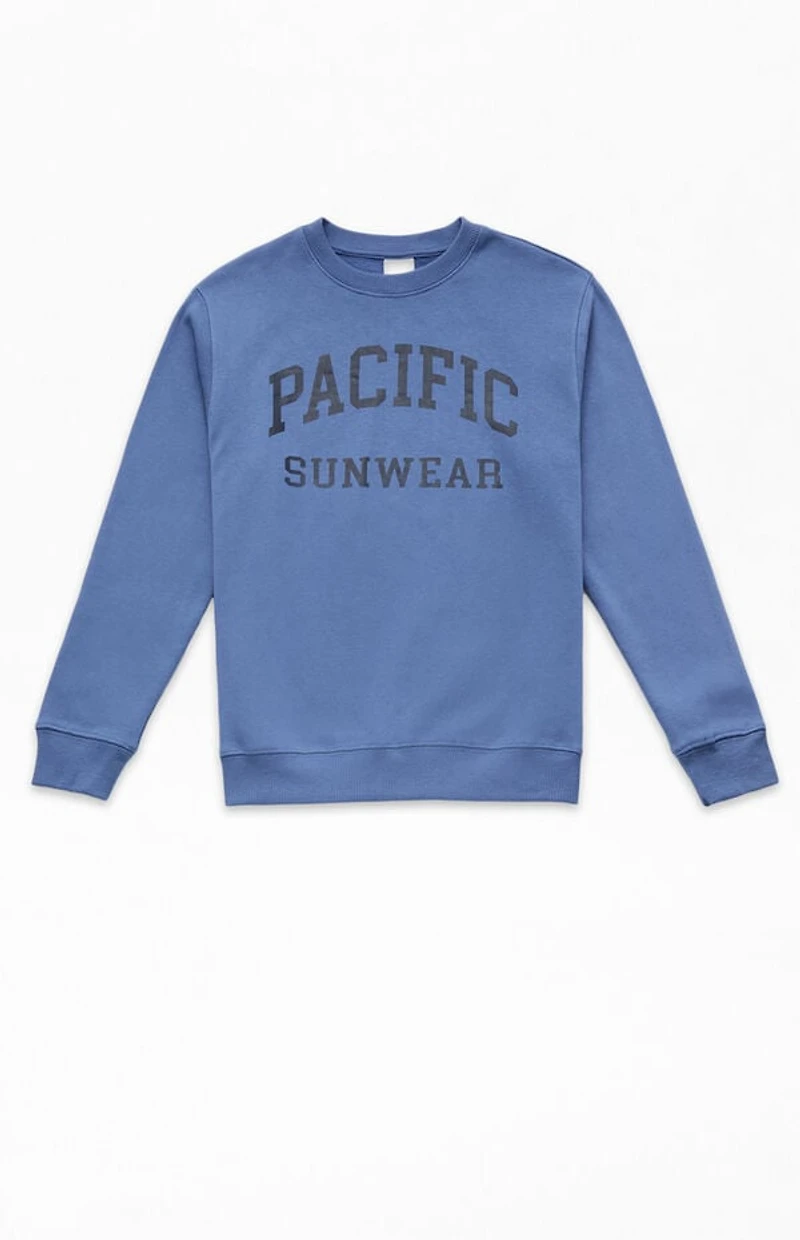 Pacsun Kids Blue Crew Neck Sweatshirt