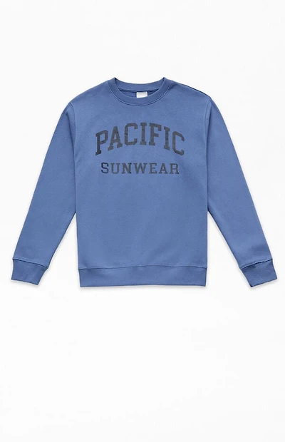 Pacsun Kids Blue Crew Neck Sweatshirt