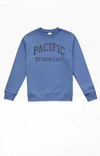 Pacsun Kids Blue Crew Neck Sweatshirt