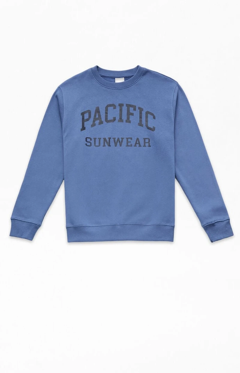 Pacsun Kids Blue Crew Neck Sweatshirt