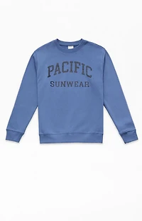 Pacsun Kids Blue Crew Neck Sweatshirt