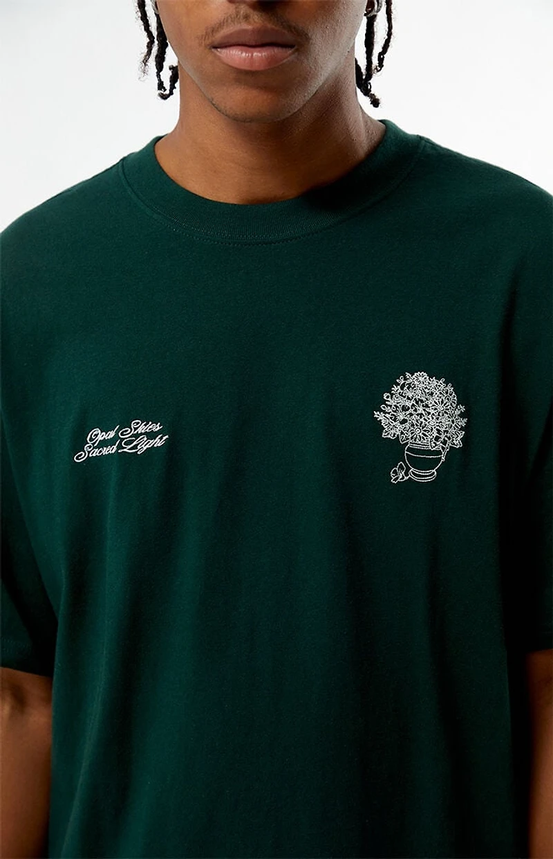 Pacsun Opal Skies Embroidered T-Shirt